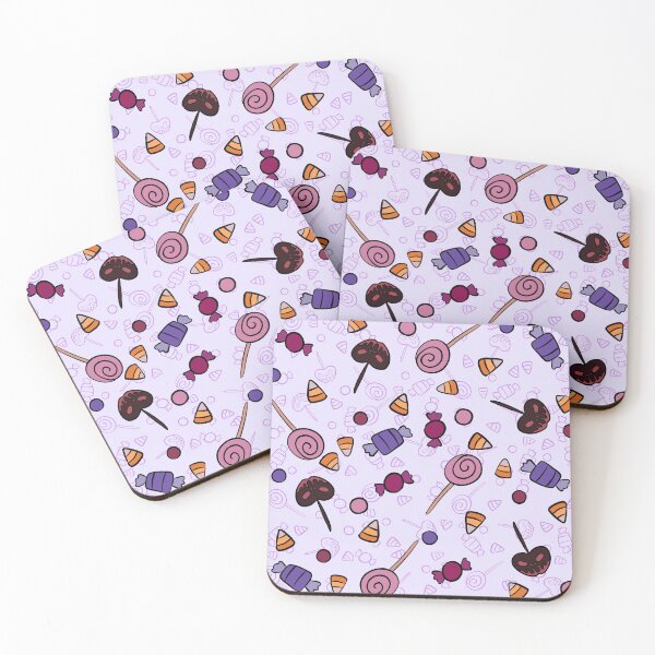 Trick or Treats Coasters (Set of 4)