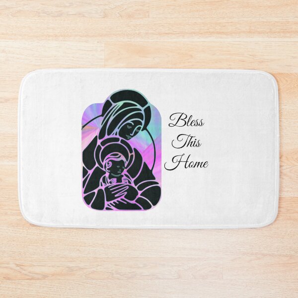 Item preview, Mary mother of Jesus - Bless This Home / Bless Us designed and sold by sherwinc.