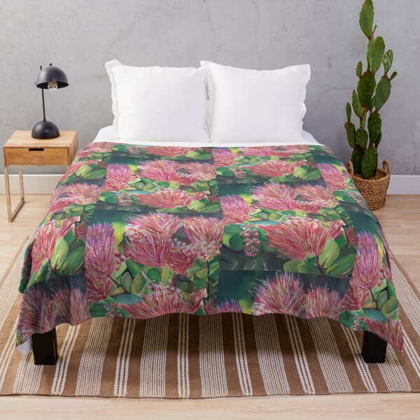 Item preview, Stunning Ohia Lehua Flowers Blooming in Maui designed and sold by navitaelwell.