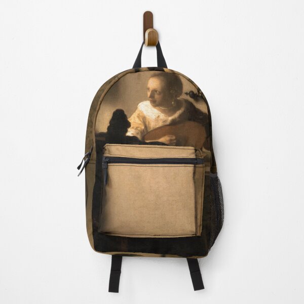 Item preview, Johannes Vermeer "Woman with a Lute" designed and sold by Alexandra Dahl.