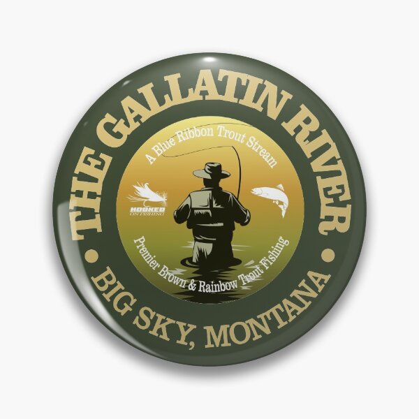 Item preview, Gallatin River Fly Fishing (FSH) designed and sold by curranmorgan.
