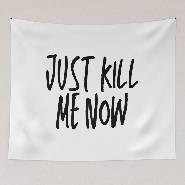 Item preview, Wallace Just Kill Me Now Quote Political Election Funny Design designed and sold by rachelchxn.