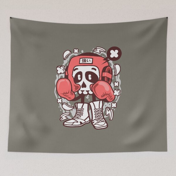 Item preview,  Pro Cartoon Design Boxing Skull designed and sold by CartoonTshirtD.