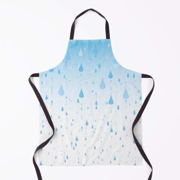 Item preview, Blue rain weather pattern designed and sold by RaionKeiji.