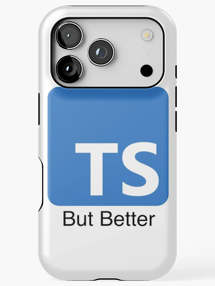 Thumbnail 1 of 4, iPhone Case, TypeScript - JavaScript, But Better designed and sold by NoodleMoose.