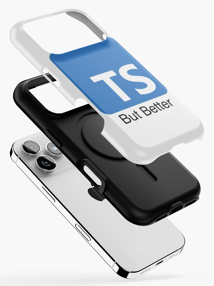 Thumbnail 2 of 4, iPhone Case, TypeScript - JavaScript, But Better designed and sold by NoodleMoose.