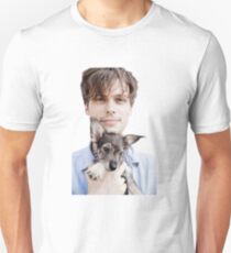 Matthew Gray Gubler Holding Puppy Unisex T-Shirt