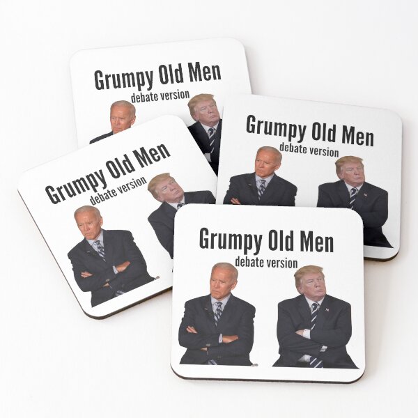 Item preview, Grumpy Old Men Debate Version Funny Presidential Debate designed and sold by Jennifer Church.