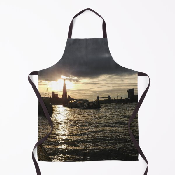 Item preview, london city view skyline sunset thames river Rotherhithe designed and sold by am-mantilla2156.