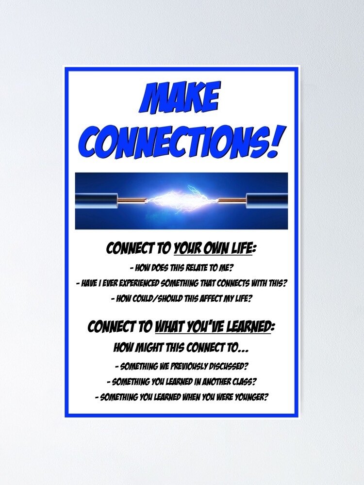 Alternate view of Make Connections! Poster