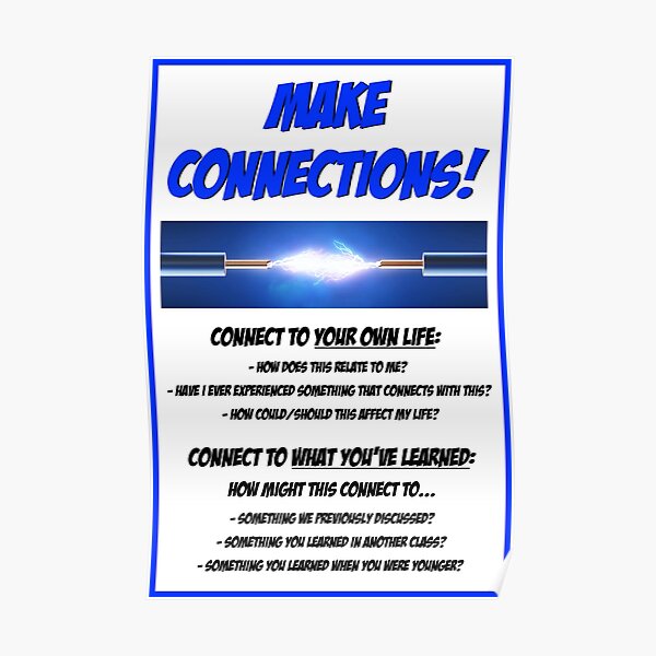 Make Connections! Poster
