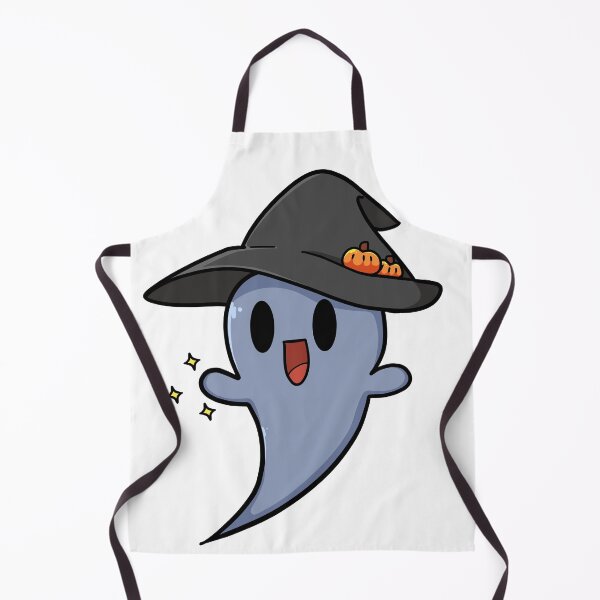 Item preview, Cute Ghost in Big Halloween Hat designed and sold by Deneco.