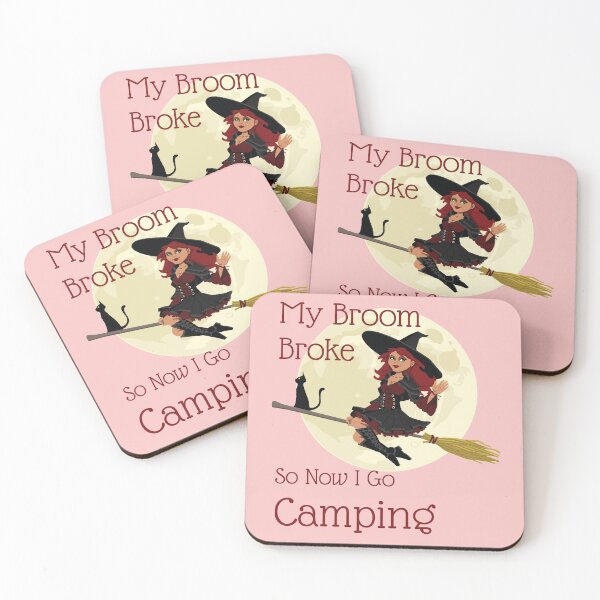 Item preview, My Broom Broke so now i go Camping designed and sold by amrmab.