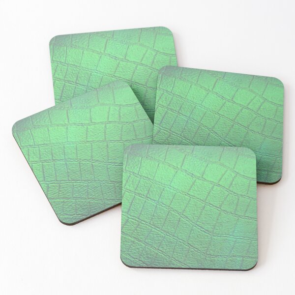 Item preview, Iridescent Green Faux Croc Skin designed and sold by Bumblefuzzies.