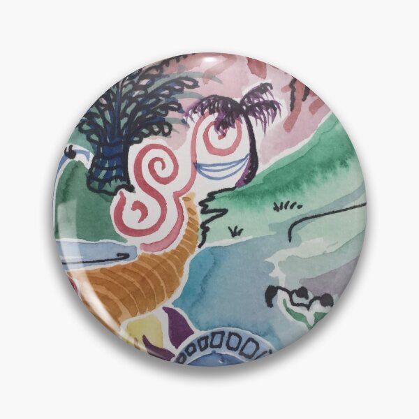 Item preview, Ocean, Mountains, Trees in Maui, Hawaii designed and sold by navitaelwell.