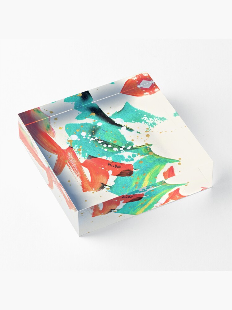 Alternate view of Ocean Roar Acrylic Block