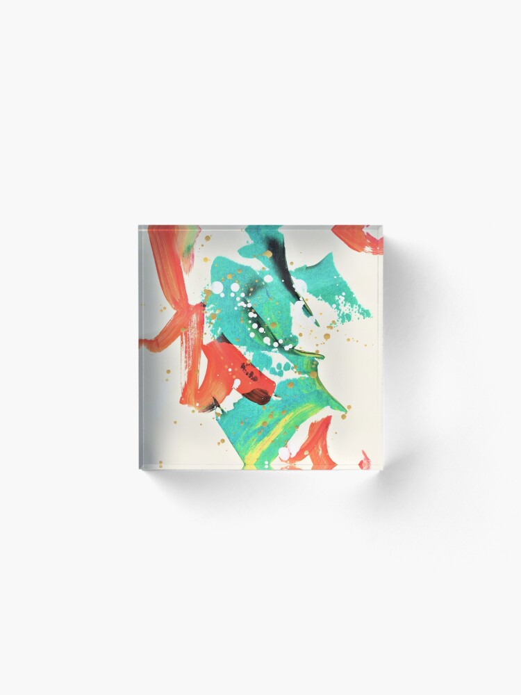 Alternate view of Ocean Roar Acrylic Block