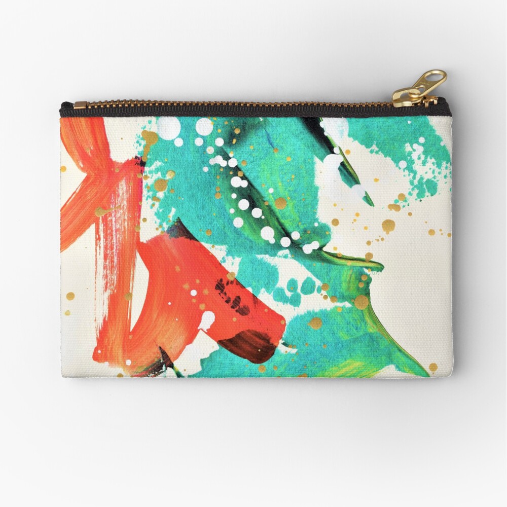 Ocean Roar Zipper Pouch