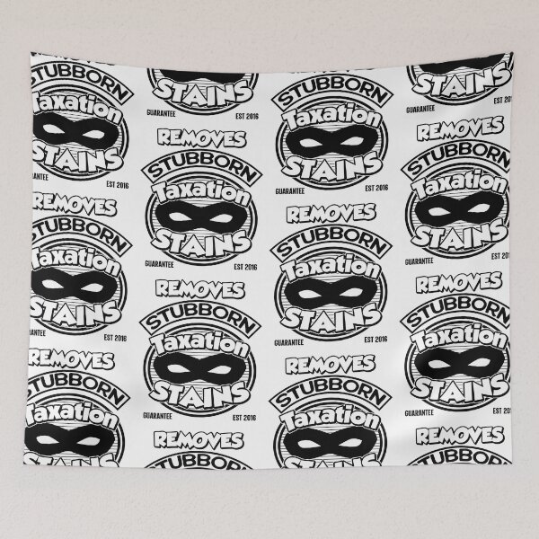 Item preview, Removes Stubborn Taxation Stains | Funny Financial Meme designed and sold by GravitiTees.