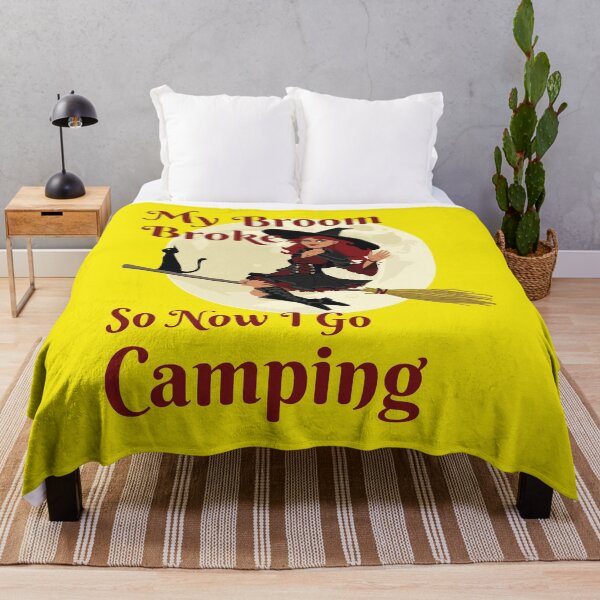 Item preview, My Broom Broke so now i go Camping designed and sold by amrmab.