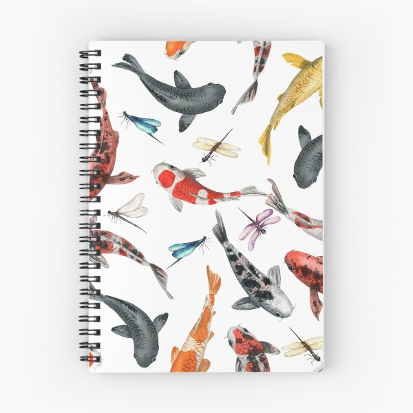 Item preview, Koi and Dragonflies designed and sold by NixieNoo.