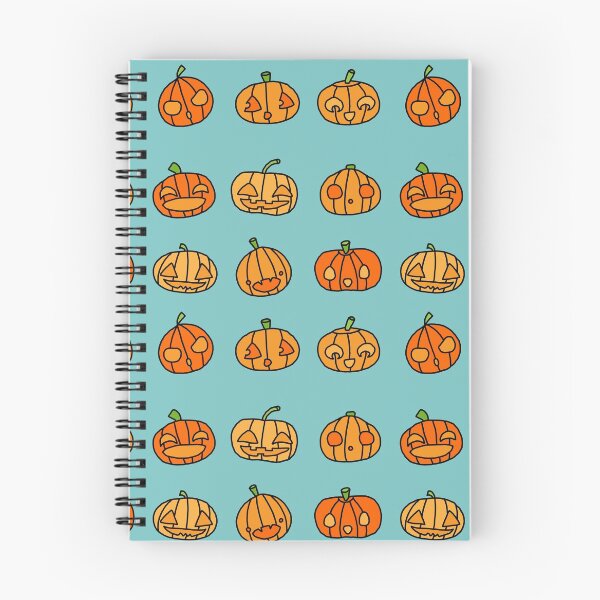 Item preview, 9 orange pumpkins just hanging out on Hallowe'en- up to no good | babyRAGE Item #I0021I designed and sold by babyrage.