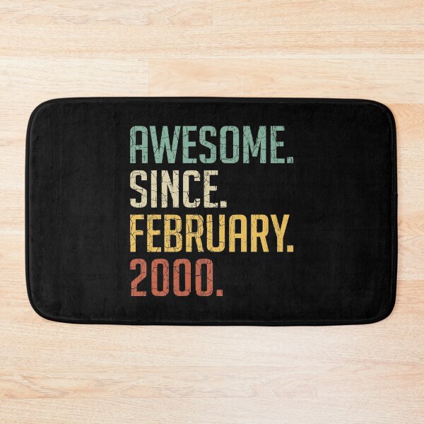Item preview, Awesome Since February 2000 21st Birthday Gift 21 Years Old Vintage February 2000 designed and sold by Takatv.