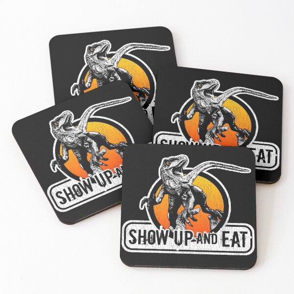 Item preview, Dinosaur Velociraptor Dominion Art Show Up And Eat designed and sold by DebiPhillips.