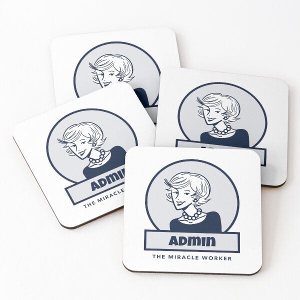Item preview, Admin the Miracle Worker designed and sold by TheAAShop.