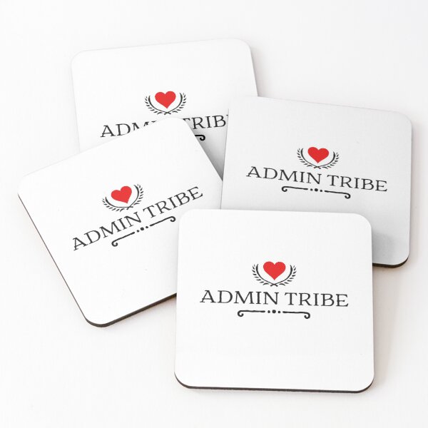 Item preview, Admin Tribe Red Heart designed and sold by TheAAShop.