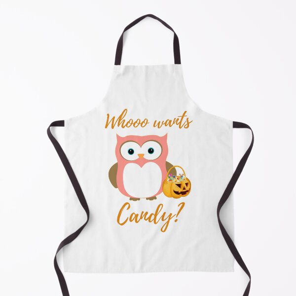 Item preview, Whooo Wants Candy? Orange Owl Trick or Treat - by Boo-da-chay designed and sold by Boo-da-chay.