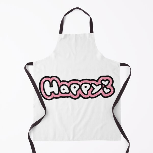 Item preview, Cute Happy hearts pink typography designed and sold by RaionKeiji.