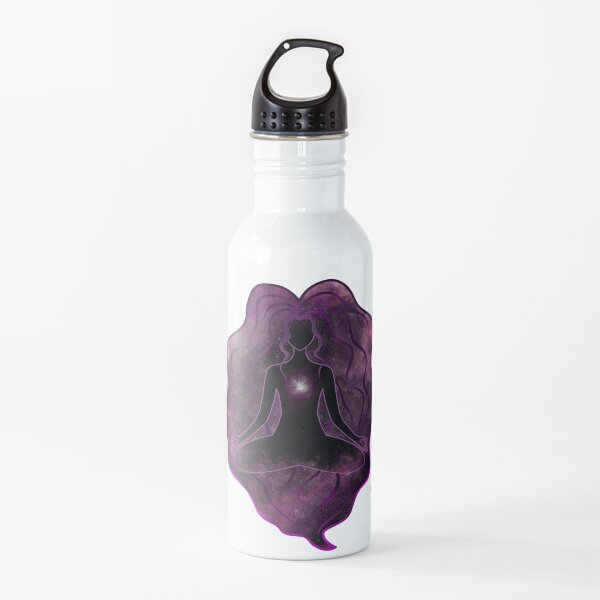 Galaxy Zen Girl Botella de agua
