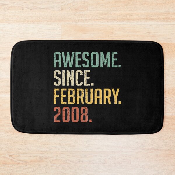 Item preview, Awesome Since February 2008 13rd Birthday Gift 13 Years Old Vintage February 2008 designed and sold by Takatv.