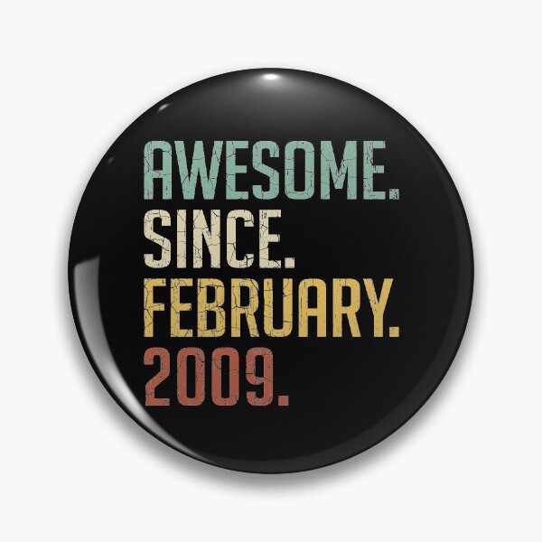 Item preview, Awesome Since February 2009 12nd Birthday Gift 12 Years Old Vintage February 2009 designed and sold by Takatv.