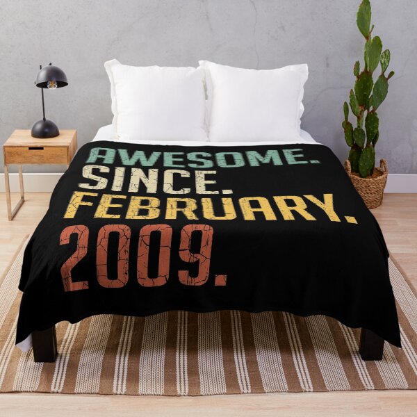 Item preview, Awesome Since February 2009 12nd Birthday Gift 12 Years Old Vintage February 2009 designed and sold by Takatv.