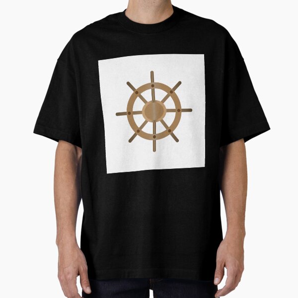 Item preview, The steering wheel of the ship is brown. designed and sold by Olga54.