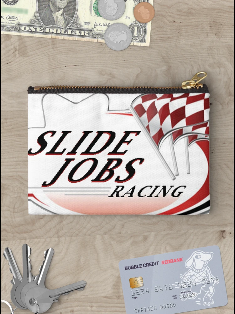 Thumbnail 3 of 4, Zipper Pouch, Slide Jobs Racing designed and sold by EvolutionRacing.