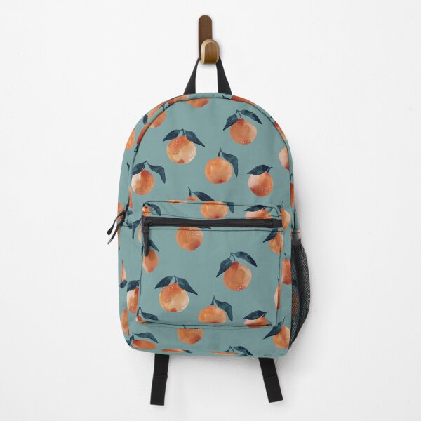 Item preview, Spring Clementines on Teal by Erin Kendal designed and sold by Erin Kendal.