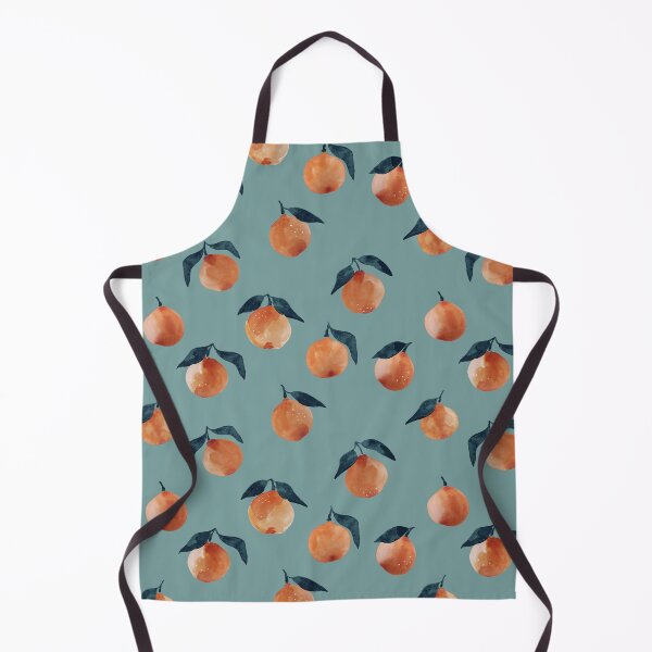 Item preview, Spring Clementines on Teal by Erin Kendal designed and sold by Erin Kendal.