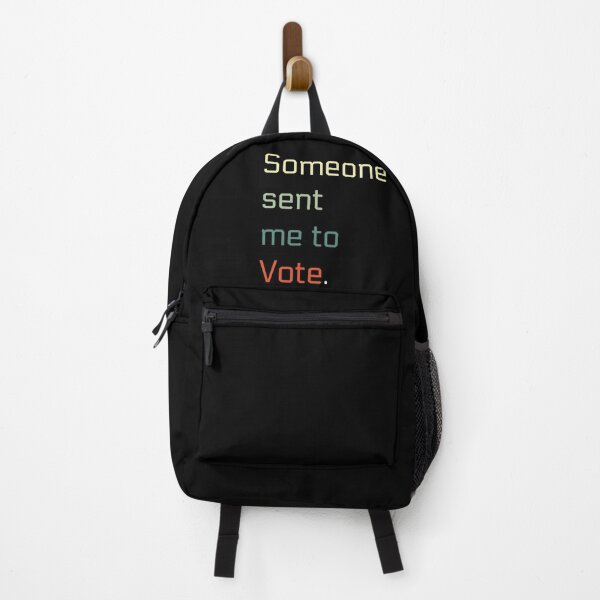 Item preview, Someone Sent Me To Vote Retro designed and sold by somebasic.