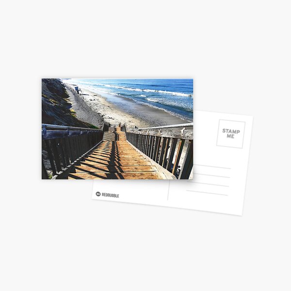 Item preview, Scenery Stairway to the beach designed and sold by citrusapple.
