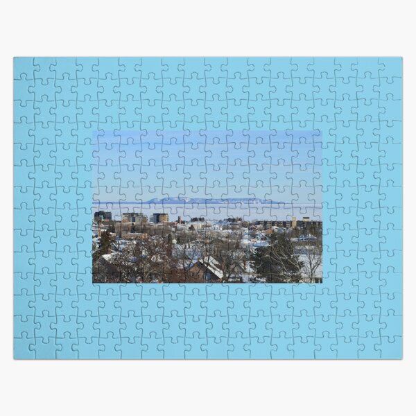 "The Sleeping Giant Thunder Bay, Ontario Canada" Jigsaw Puzzle for