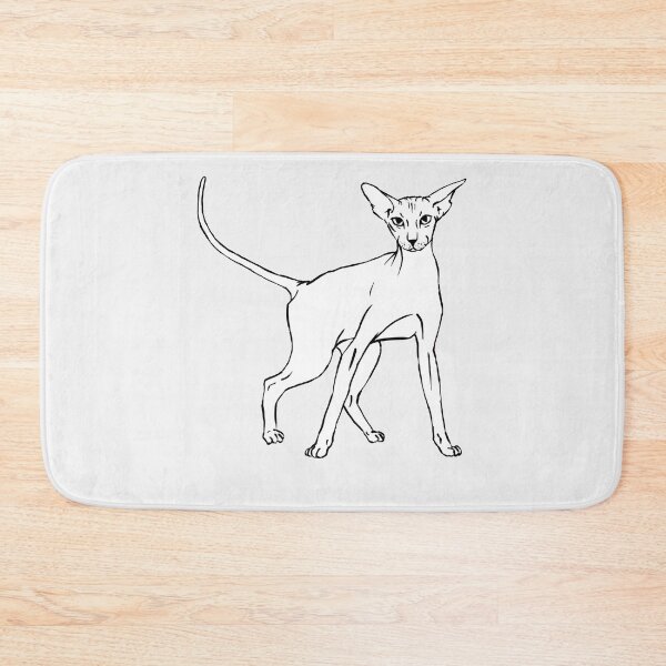 Item preview, Sphynx cat designed and sold by Barbara Gibbings.