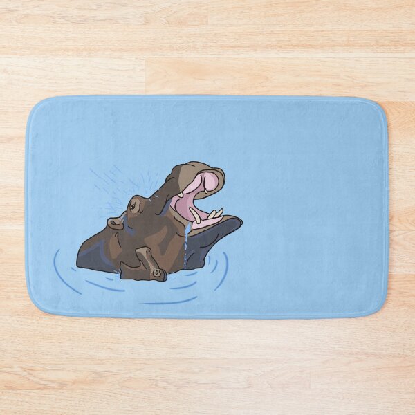 Item preview, Bathing Hippos designed and sold by Jessica Riggleman.