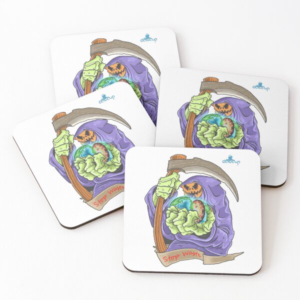 Artikelvorschau, Halloween und Stop Waste entworfen und verkauft von OctocupShop.
