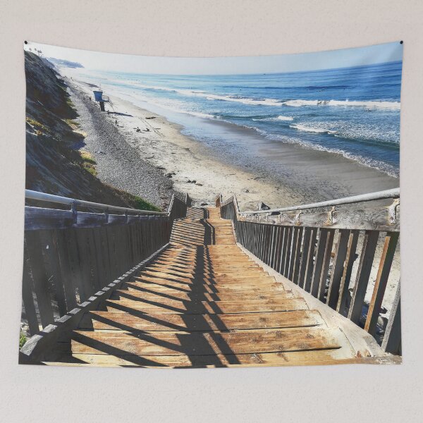 Item preview, Scenery Stairway to the beach designed and sold by citrusapple.