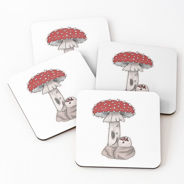 Item preview, Fly Agaric poison mushroom  designed and sold by Alittlemagik.