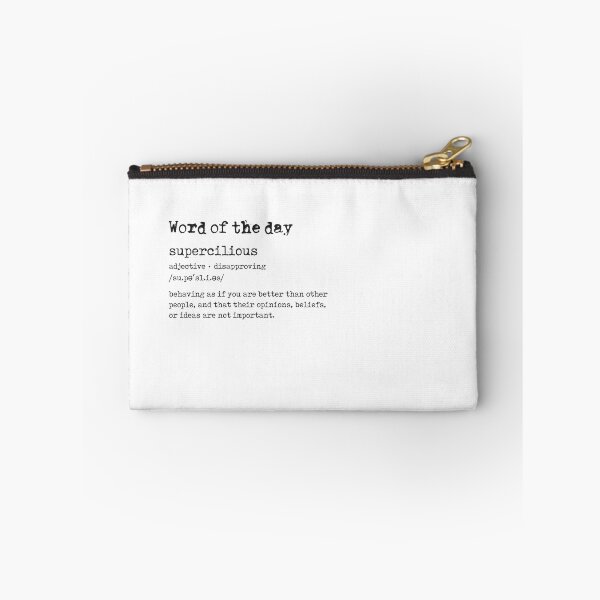 Item preview, Word of the day: Supercilious designed and sold by melo.