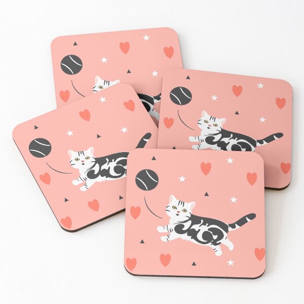 Item preview, Playing American Shorthair Cat designed and sold by lulululupaint.